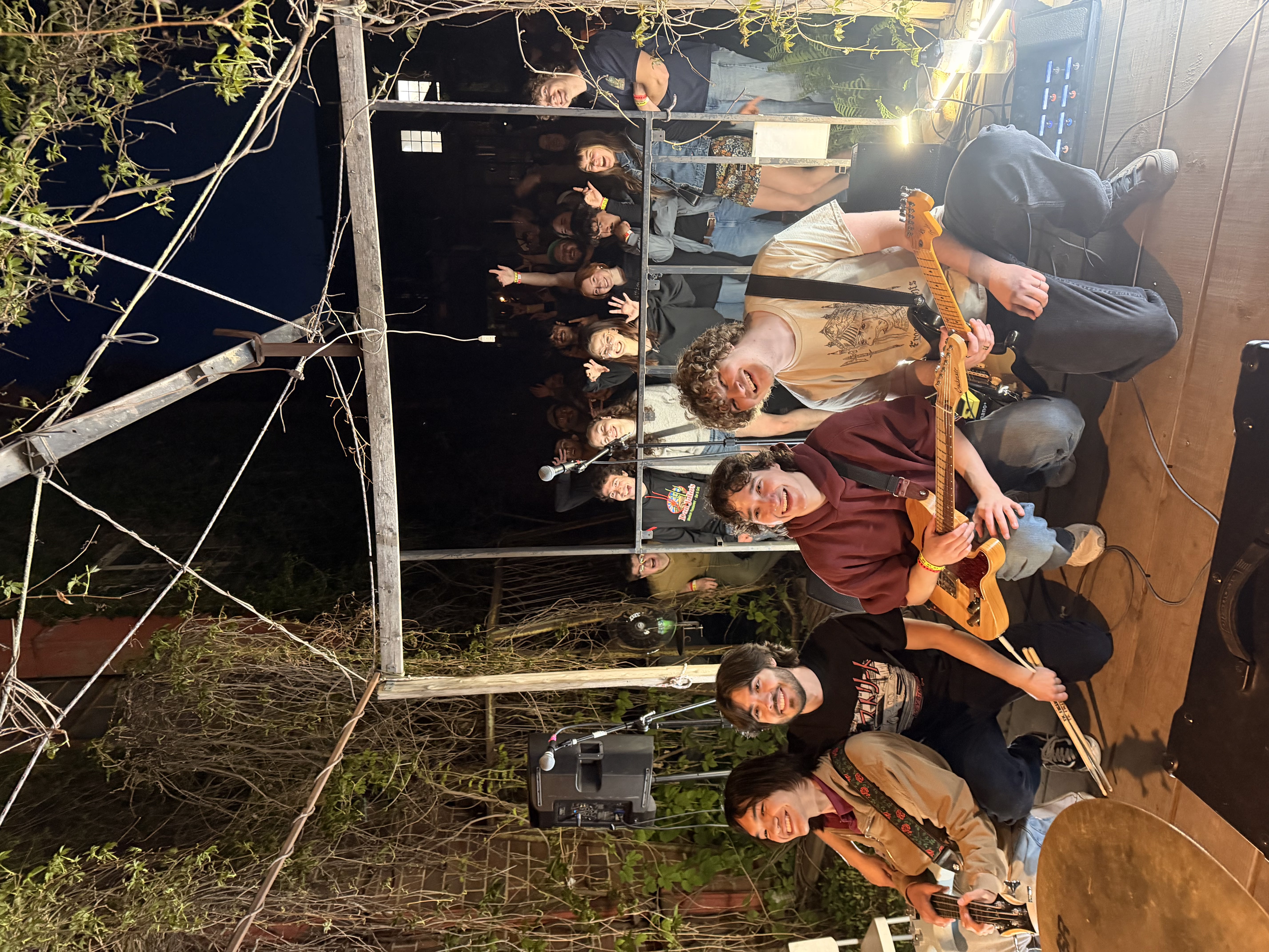 Blimey Group Pic with Audience